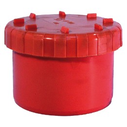 TAPPO A VITE IN PVC ø 160