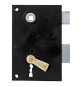 SERRATURA VERTICALE DA APPLICARE ART. 185 E 35 - scatola mm 60 Dx