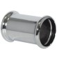 GIUNZIONE IN OTTONE CROMATO CON OR Diam. 26