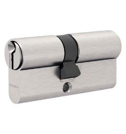 CILINDRO PROFILATO DOPPIO SERIE 'GEMMA' mm 22,5+10+30  62,5 (27,5+35) ottone