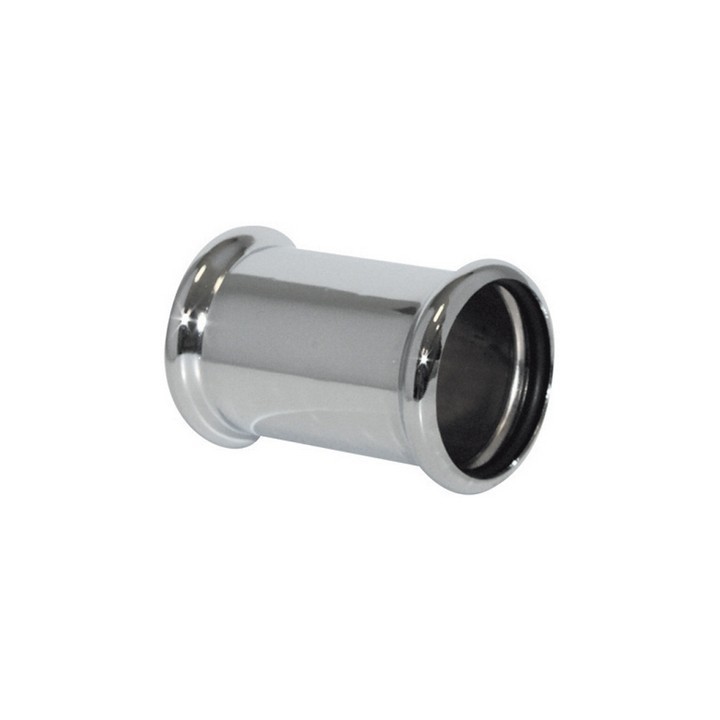 GIUNZIONE IN OTTONE CROMATO CON OR Diam. 30