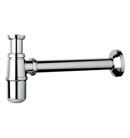 SIFONE ALTA QUALITA' - MOD. "BOTTIGLIA" IN OTTONE UNI EN 274 1" 1/4 x 32