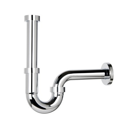 SIFONE P IN ABS CROMATO 1"1/4 x D. 32