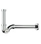 SIFONE A "S" ABS CON PARTICOLARI SIMIL-OTTONE 1"1/4 x 32