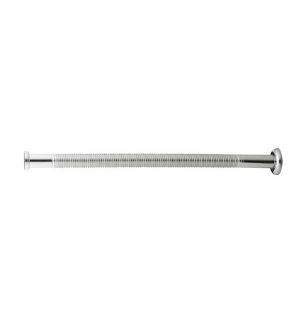 TUBO ORLATO PIEGHEVOLE IN ACCIAIO INOX 1"1/4 x D. 32