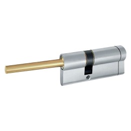 CILINDRO SAGOMATO PER POMOLO mm 45+10+25  80 (50+30) nichelato