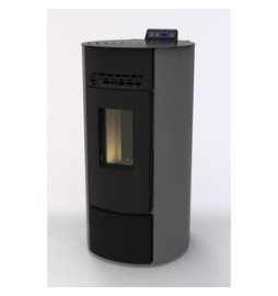 C STUFA PELLET ROUND ARGE 9 ANTRACITE