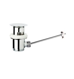 PILETTA A LEVA SALTERELLO IN OTTONE CROMATO 1"1/4 x 63