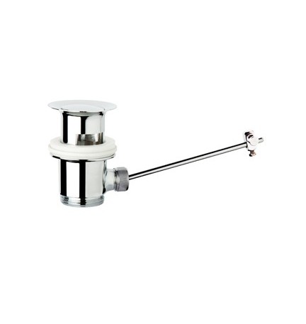 PILETTA A LEVA SALTERELLO IN OTTONE CROMATO 1"1/4 x 63