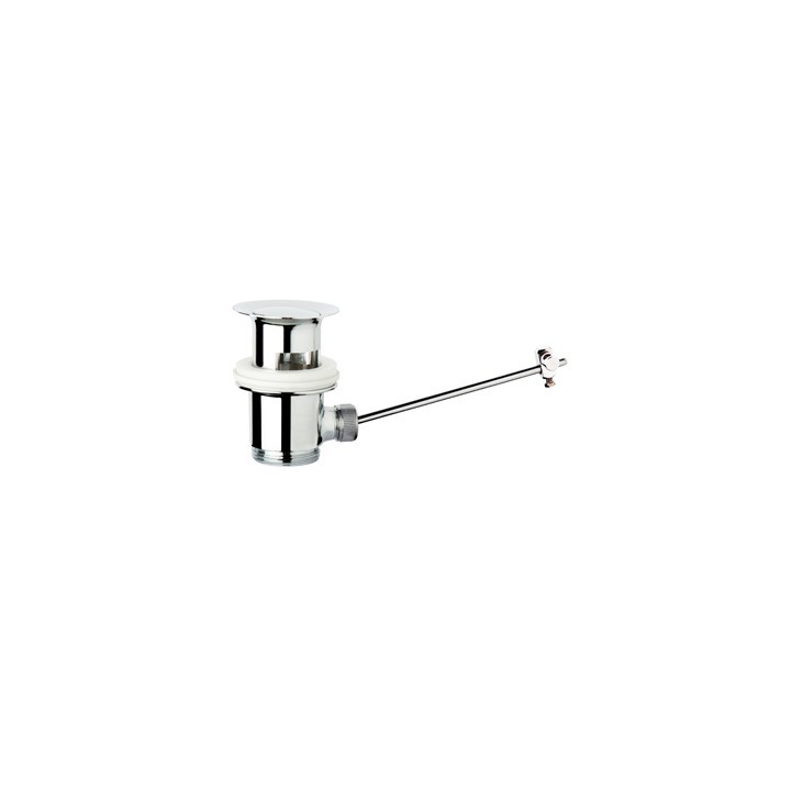 PILETTA A LEVA SALTERELLO IN OTTONE CROMATO 1"1/4 x 63