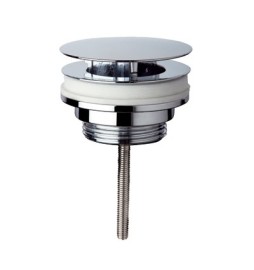 PILETTA UNIVERSALE A SCARICO LIBERO CON VITE CENTRALE Diam. 63 x 1"1/4