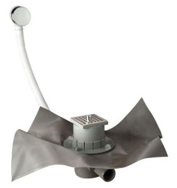 SET PER VASCA "NO LIMITS" CON GRIGLIA, FOGLIO E TROPPO PIENO -