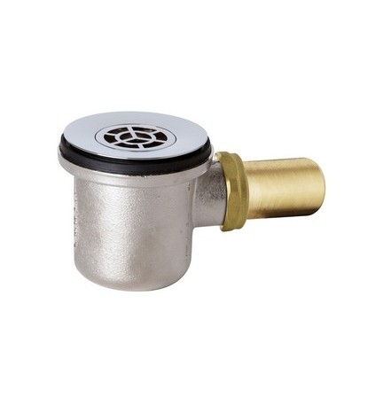 PILETTA PIATTO DOCCIA SCATOLATA CON CODOLO Diam. 80 x 1"1/4 senza codolo