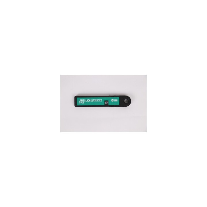C SET 10 LAME RICAMBIO SPEZZ SK2 P/CUTTER 25MM BLACKLASER