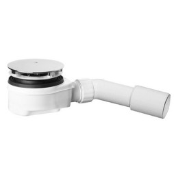 PILETTA SIFONATA PER PIATTO DOCCIA D. 90 PIATTELLO TONDO ALOHA Diam. 90