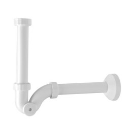 SIFONE S IN ABS BIANCO PER BIDET 1"1/4 x D. 32