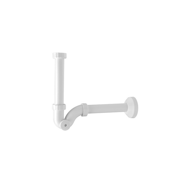 SIFONE S IN ABS BIANCO PER BIDET 1"1/4 x D. 32