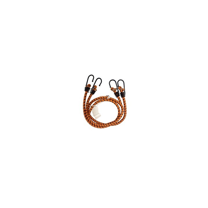 C SET 2 FUNI ELASTICHE D.8 C/2 GANCI FE 80 ARANC.