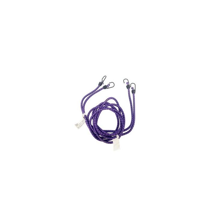 C SET 2 FUNI ELASTICHE D.8 C/2 GANCI FE 200 VIOLA