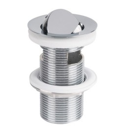 PILETTA IN OTTONE CON TAPPO GIREVOLE "TROTTER" D. 63 x 1"1/4