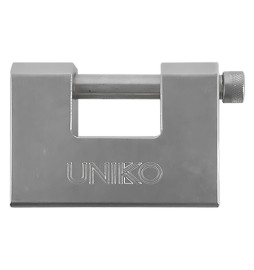 LUCCHETTO MONOBLOCCO TEMPRATO 'UNIKO' mm 85