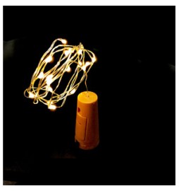 TAPPO DECORATIVO 20 GOCCE LED BIANCO CALDO