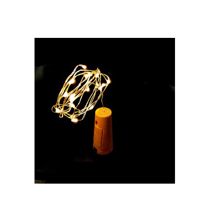 TAPPO DECORATIVO 20 GOCCE LED BIANCO CALDO