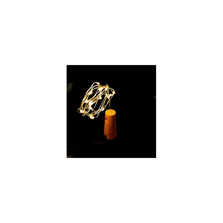 TAPPO DECORATIVO 20 GOCCE LED BIANCO CALDO