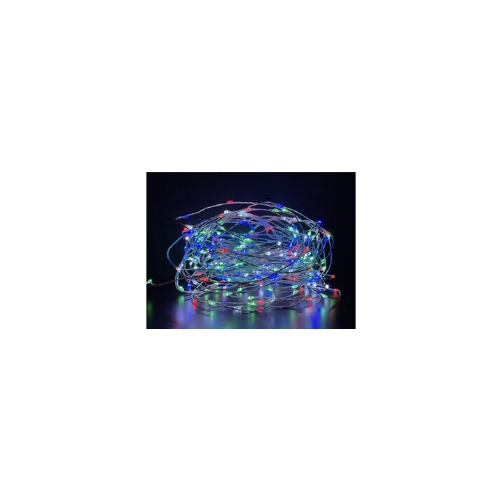 CATENA LUMINOSA 500 GOCCE LED MULTICOLOR