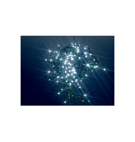 CATENA LUMINOSA A BATTERIA 60 LED C/GIOC BIA FREDDO