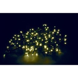 CATENA LUMINOSA A BATTERIA 60 LED C/GIOC BIA CALDO