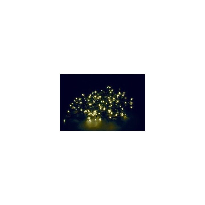 CATENA LUMINOSA A BATTERIA 60 LED C/GIOC BIA CALDO