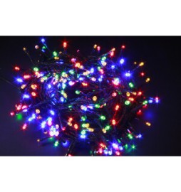 CATENA LUMINOSA 100 LED MULTICOLOR