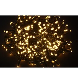 CATENA LUMINOSA 500 LED BIANCO CALDO