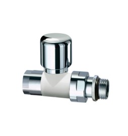 VALVOLA TERMOSTATIZZABILE DIRITTA TOPFAR 1/2 Cromo