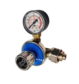 RIDUTTORE GAS ALTA PRESSIONE 12 KG/H CON MANOMETRO MOD. AP52 12 kg/h