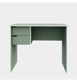 SCRITTOIO 2 CASSETTI 90X50X73 CM VERDE SALVIA