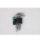 C SET 9 CHIAVI ESAGONALI TORX CRV STD