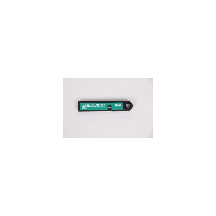 C SET 10 LAME RICAMBIO SPEZZ SK2 P/CUTTER 18MM BLACKLASER