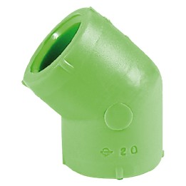 GOMITO A 45° LISCIO FF ø 20