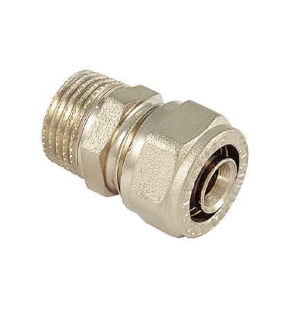 RACCORDO A STRINGERE DIRITTO '1600' 20 x 3/4 - maschio