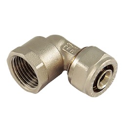 RACCORDO A STRINGERE CURVO '1605' 16 x 1/2 - femmina
