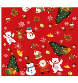 TOVAGLIATO NATALE H.140 DISEGNO 372