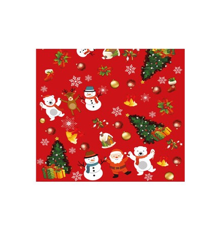 TOVAGLIATO NATALE H.140 DISEGNO 372
