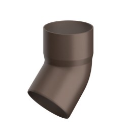 CURVA PLUVIALE 45° Diam. 100 Marrone