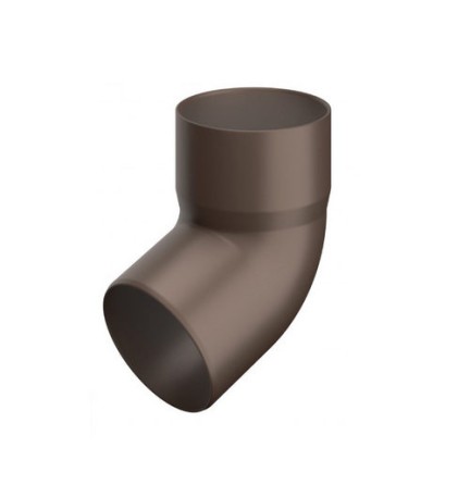 CURVA PLUVIALE 67°30 Diam. 100 Marrone