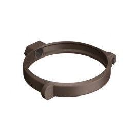 COLLARINO PER TUBO PLUVIALE Diam. 100 Marrone