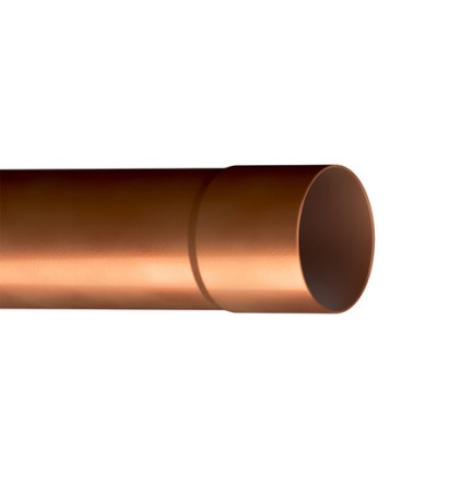 TUBO PLUVIALE Diam. 80 L. 1000 Ramato