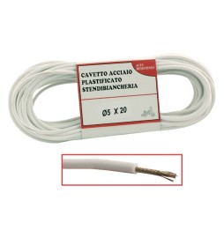 CAVETTO STENDIBIANCHERIA 'BIANCONE' ø 4,5 x mt 20