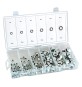 ASSORTIMENTO DADI ESAGONALI AUTOBLOCCANTI totale 146 pz